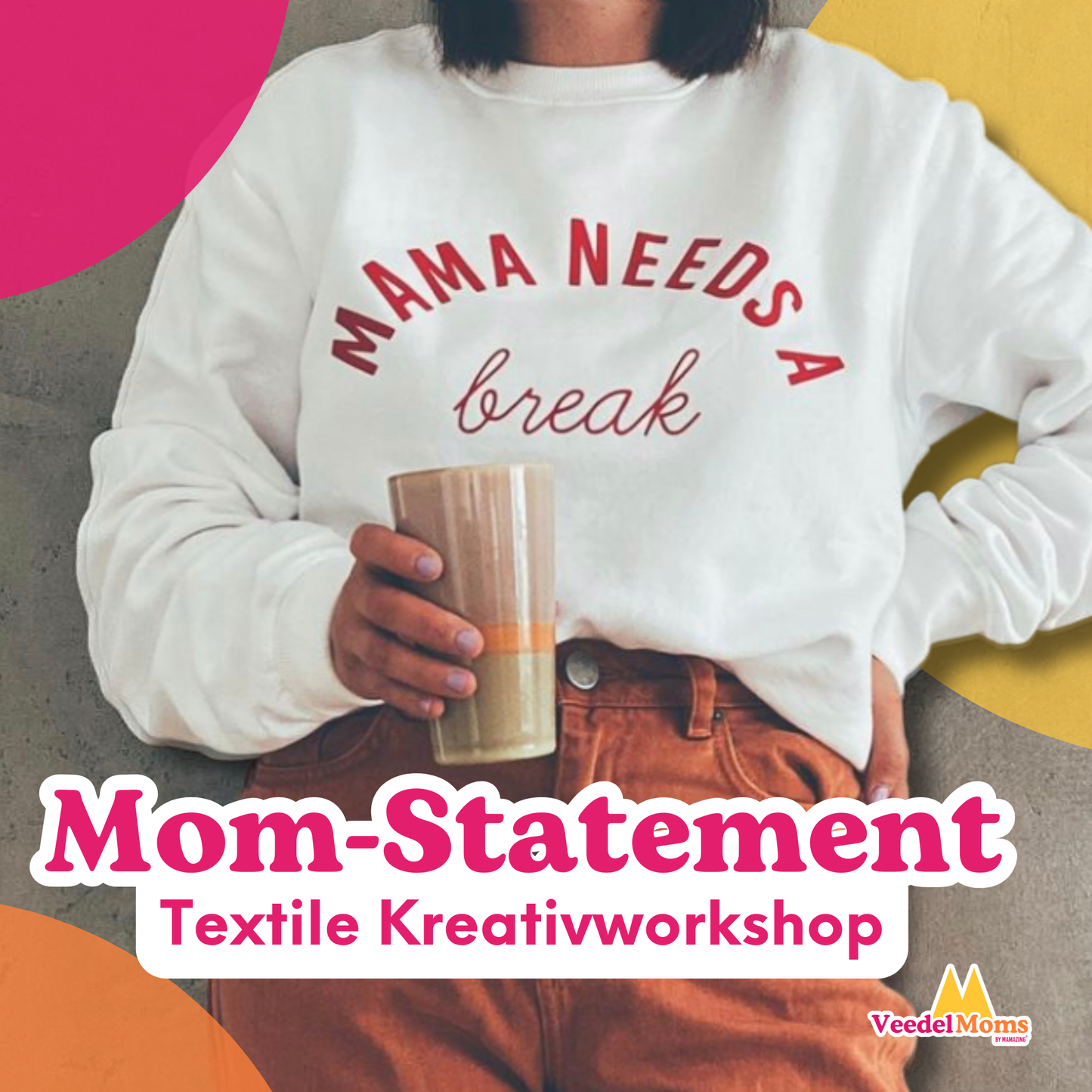 Workshop: Gestalte dein Mom Statement – Pullover, Shirt oder Tasche